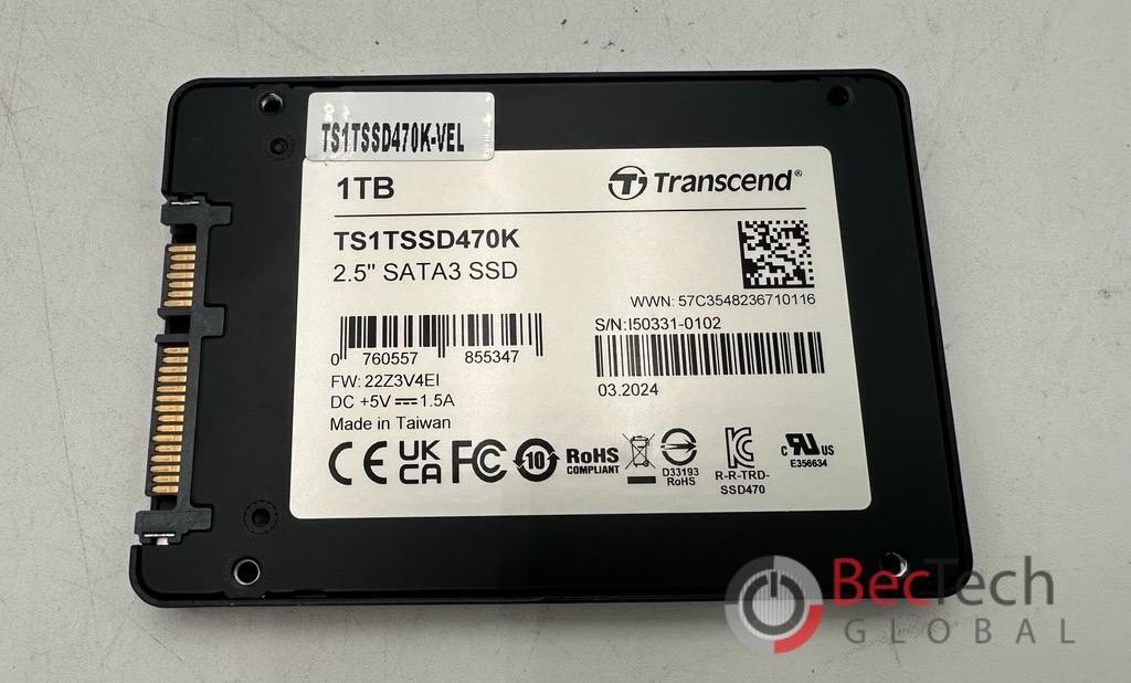 Transcend  TS1TSSD470K-GEH  1TB 2.5" SATA3 Industrial Grade Wide Temp SSD