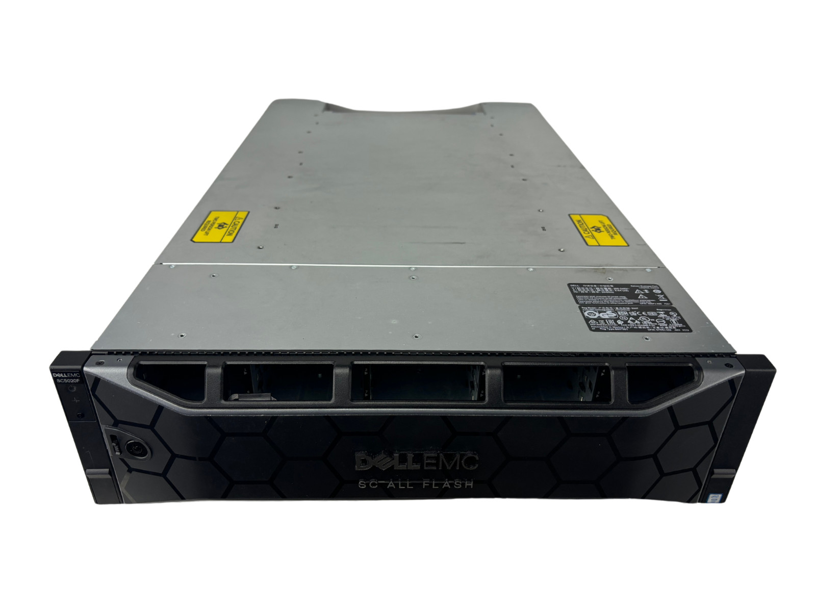 Dell SC5020F 3U 30Bay 2.5" Storage Array 2x1485Watt Power 2x8C E5-2630V3 128Gb