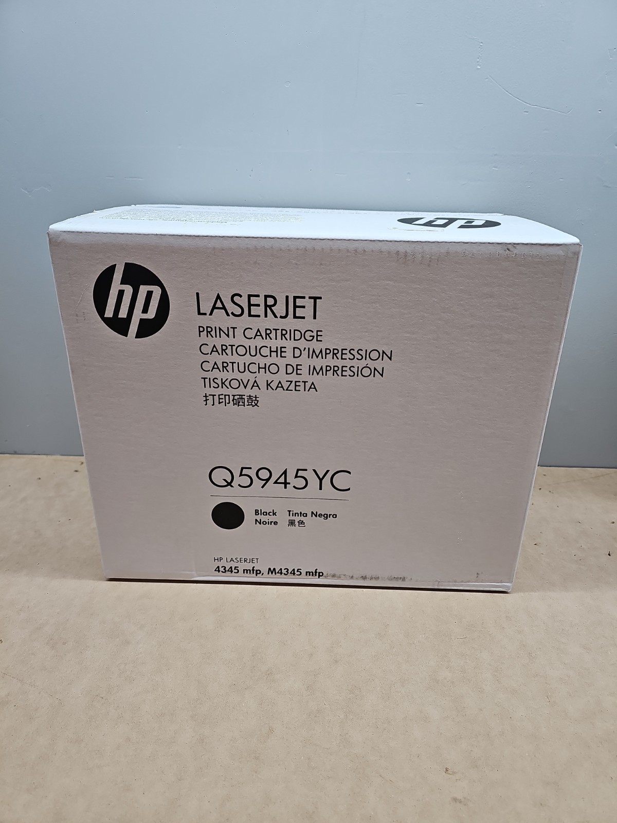 NEW HP Q5945YC Black 45A Original Toner 23,500 Pages LaserJet 4345 Mfp