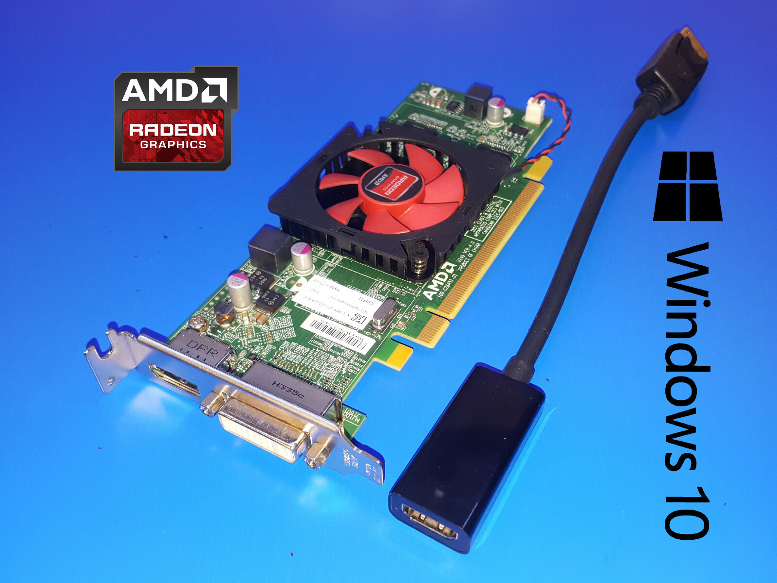 Lenovo M90p M91 M910S M91p M92 M920S M92p M93 1GB Video Card + HDMI Adapter