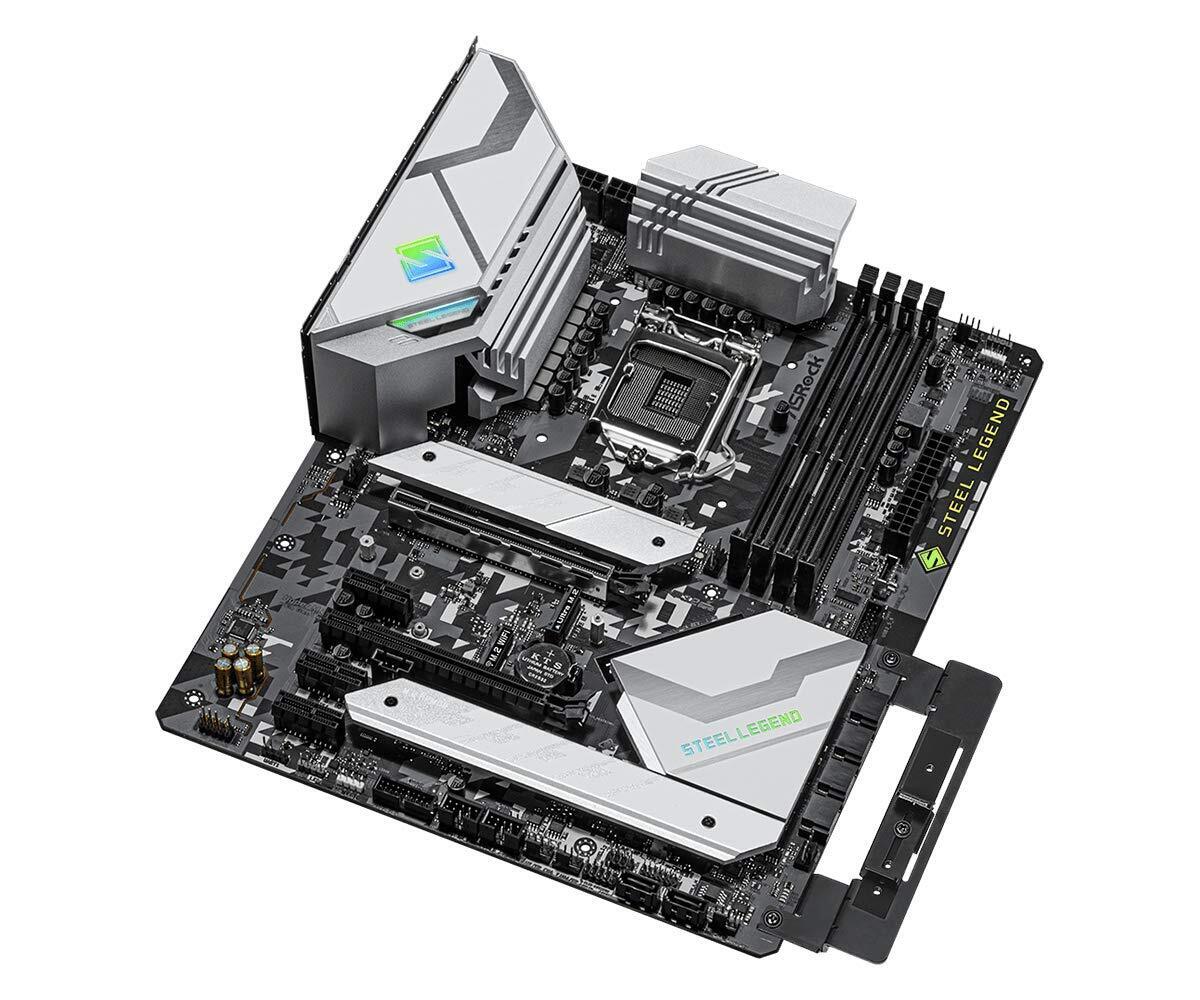 ASRock Z590 Steel Legend Compatible with Intel 10th and 11th Generation CPU