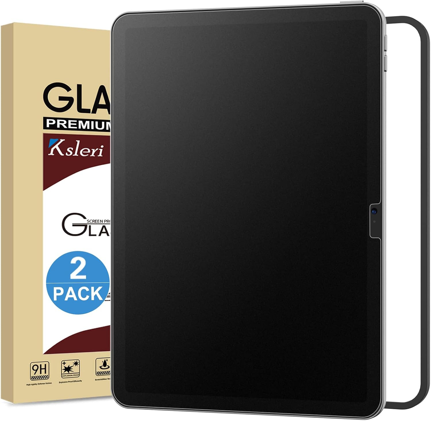 2 Pack Matte Glass Screen Protector for Ipad A16 11 Inch / Ipad 10Th Generation