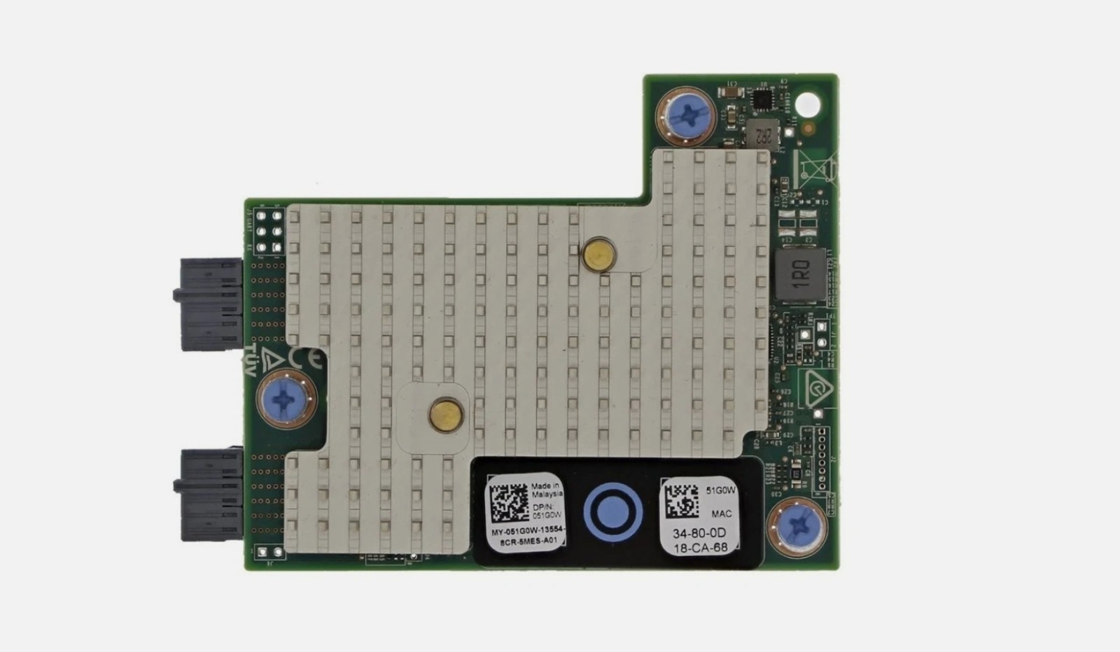 Dell 10/25GbE SFP+ Dual Port Converged QLogic QL41262 Mezzanine Card 51G0W