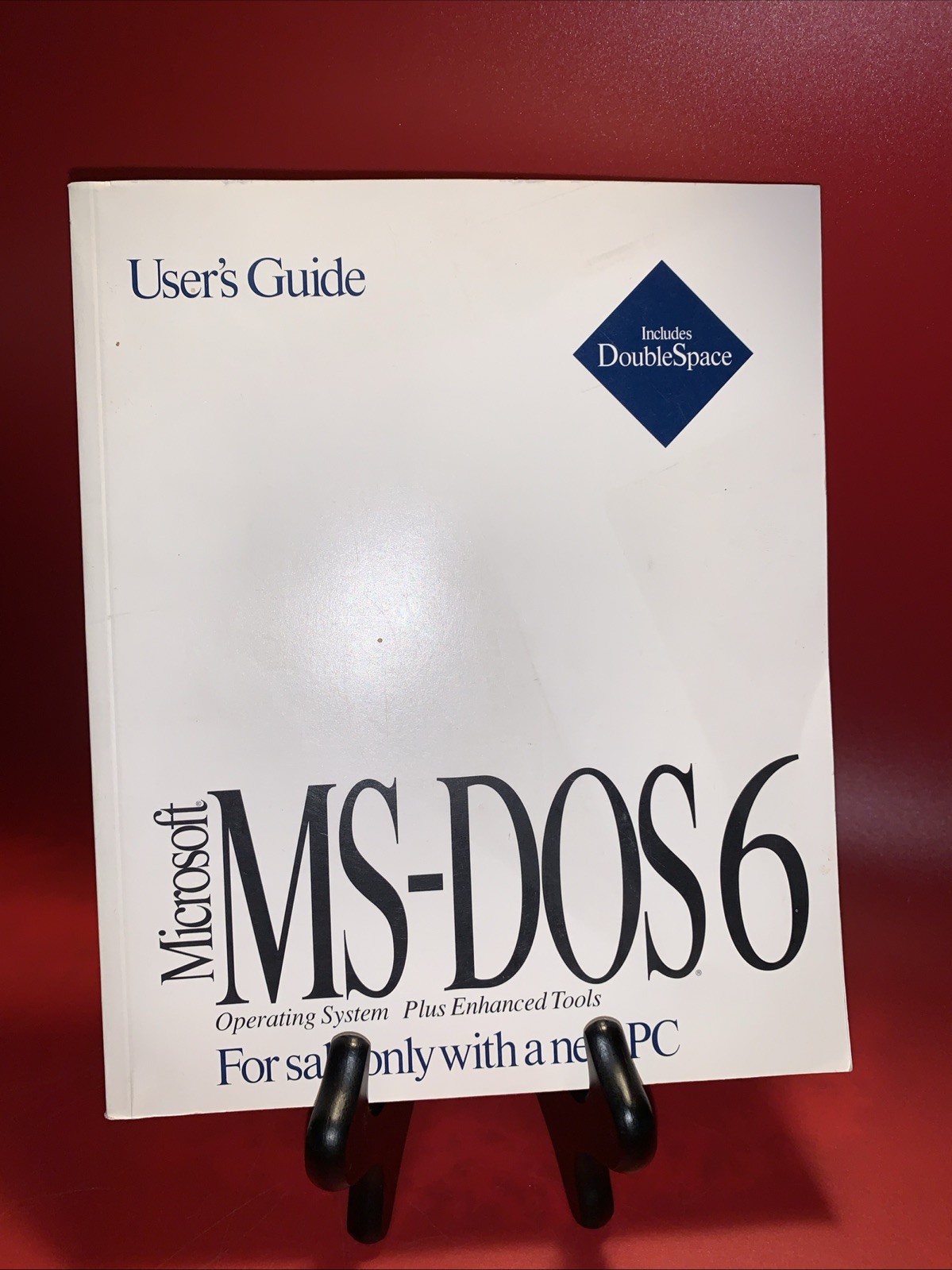 Vintage Microsft MS-DOS6 Operating System Plus Enhanced Tools User’s Guide 1993