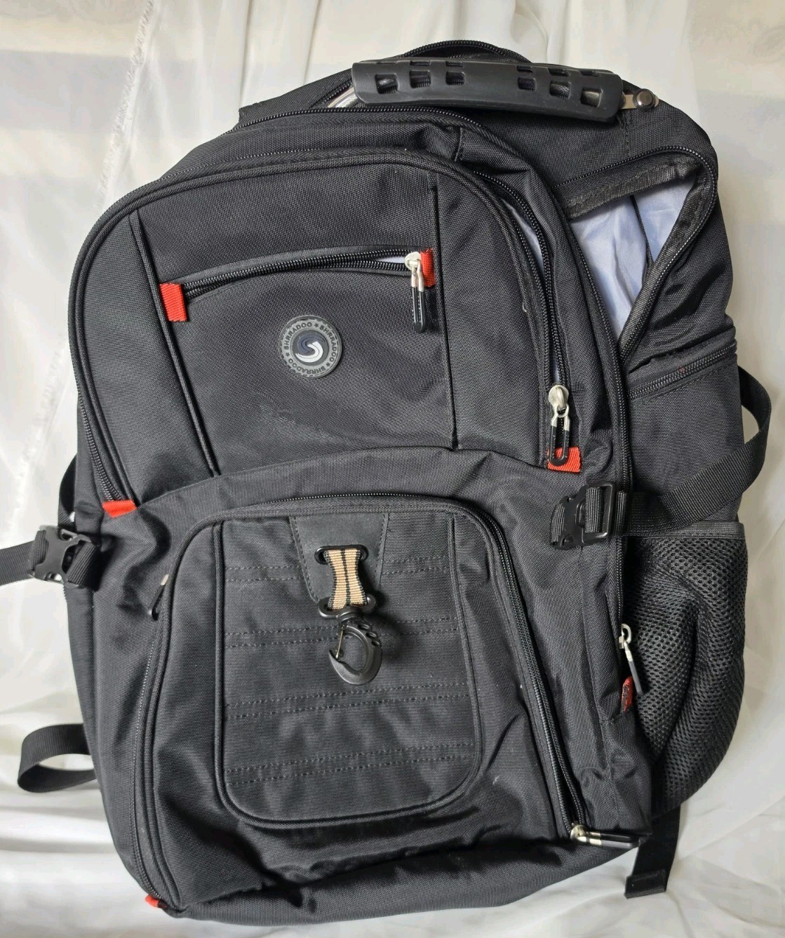 SHRRADOO Extra Large 50L Travel Laptop Backpack with USB Charging Port New