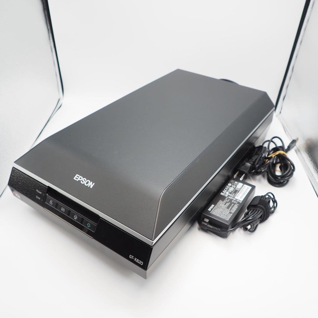 Epson GT-X820 Perfection Photo Film Scanner 6400dpi Flatbed High Resolution used