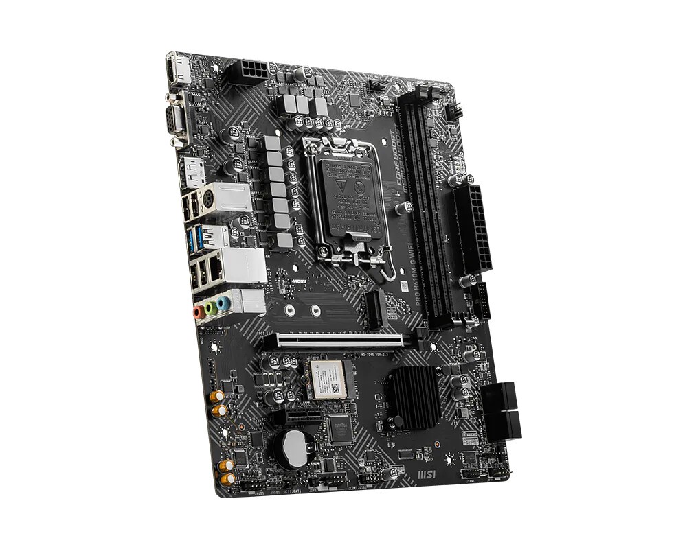 MSI PRO H610M-G WiFi Motherboard PROH610MGWIFI