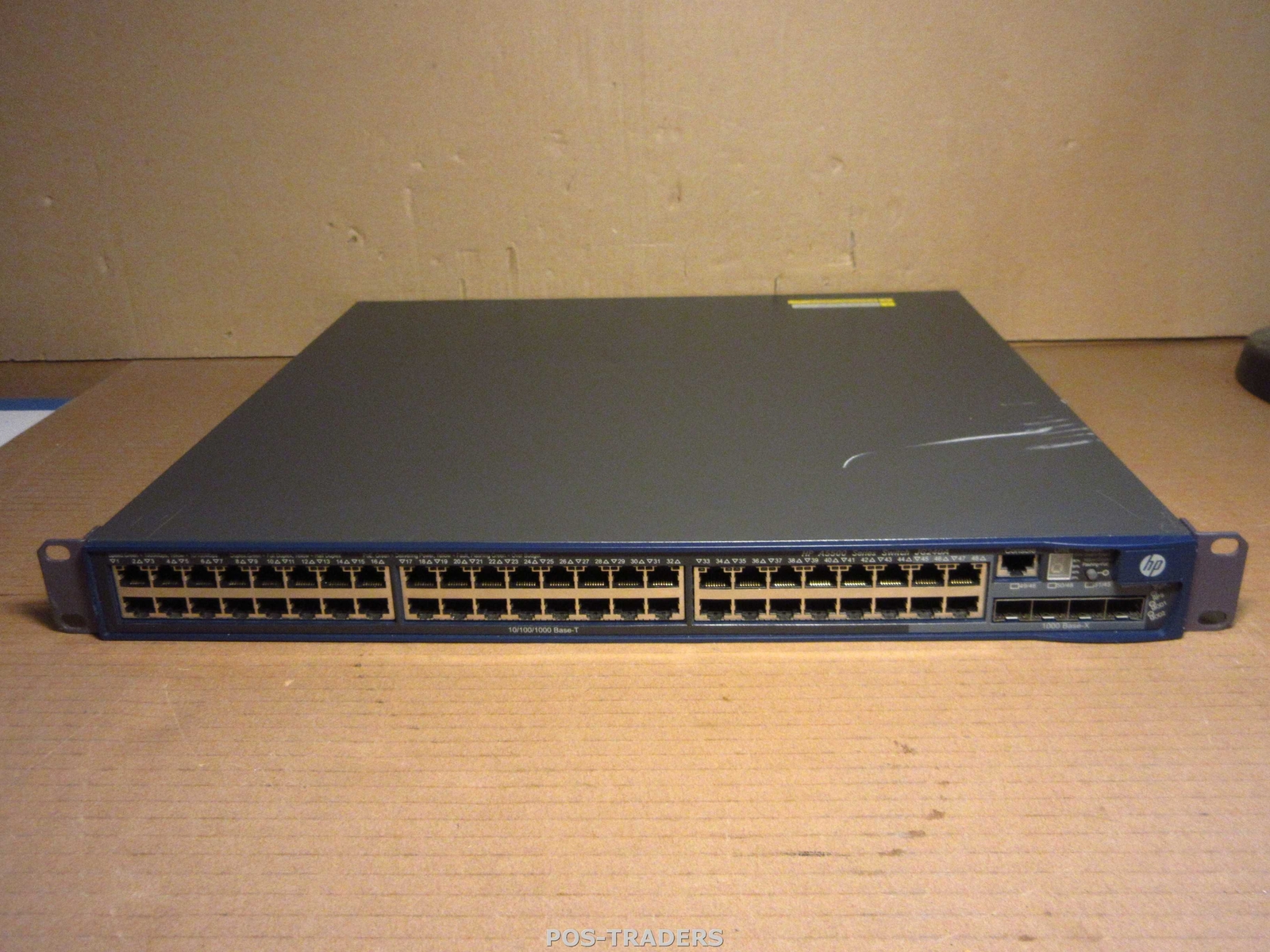 HP JG240A A5500-48G-POE+ EI Switch 48x Gigabit POE 4x SFP Ports DENTED / SCRATCH