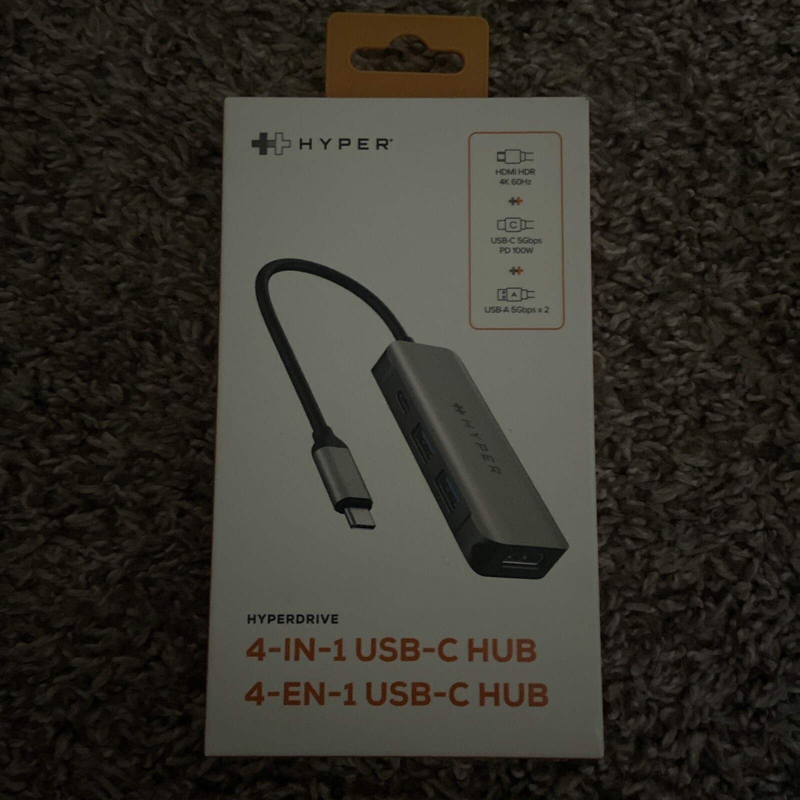 Hyper+Drive 4-in-1 USB C Hub iPad Pro - Brand New