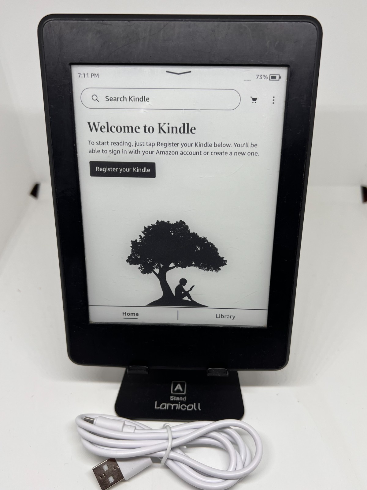Amazon Kindle Paperwhite 6th Gen 4GB Wi-Fi E-Reader Tablet DP75SDI w/New Battery