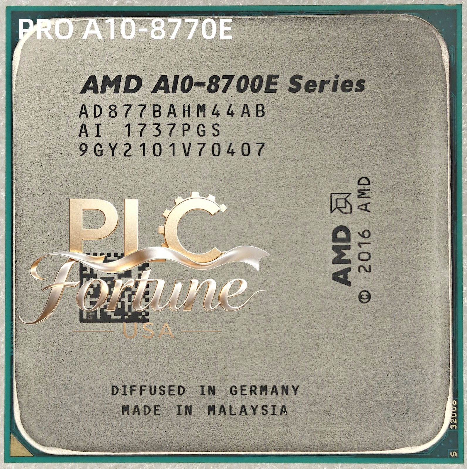 Used AMD PRO A10-8770E 4C 2.8GHz 2M AD877BAHM44AB Socket AM4 35W CPU Processor