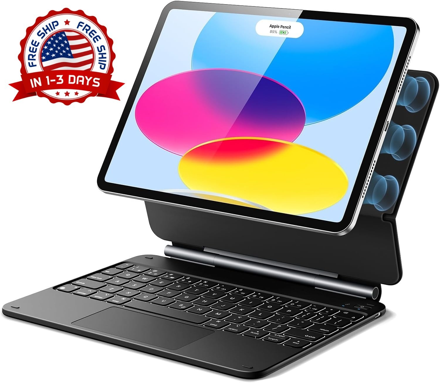 Funda con teclado para iPad de 11.ªgeneración (A16, 2025)/10.ªgeneración (10,9")