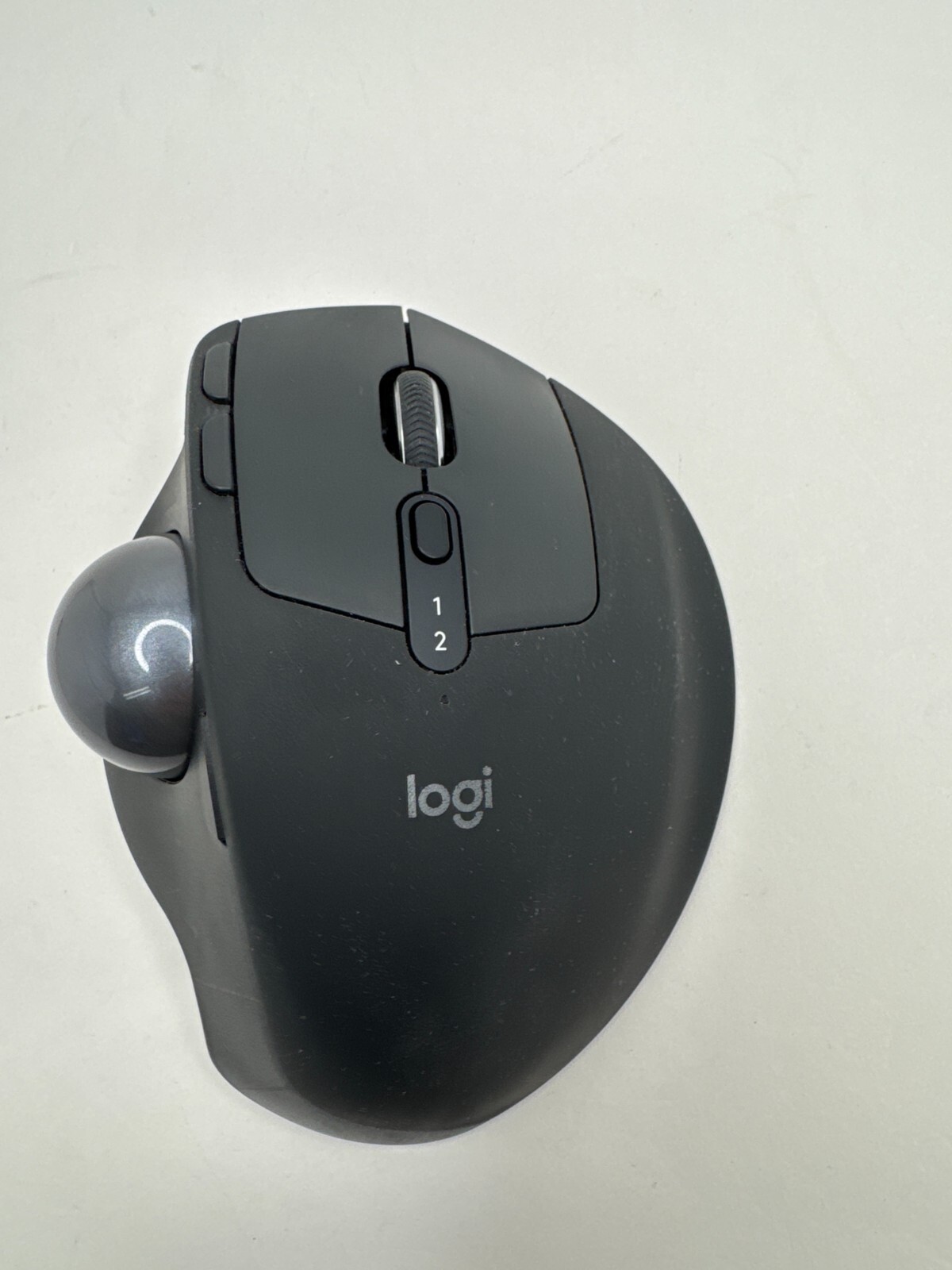 Logitech MX Ergo Plus Wireless Mouse Graphite Mouse only -No rubber plate/Dongle