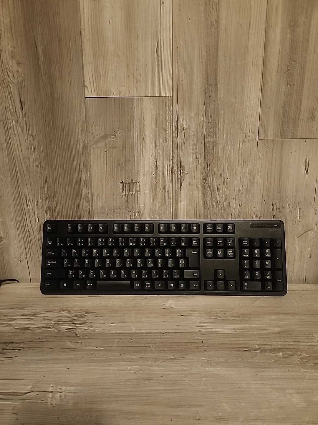 ELECOM keyboard wireless (receiver included) Premium Membrane Full keyboard Plus