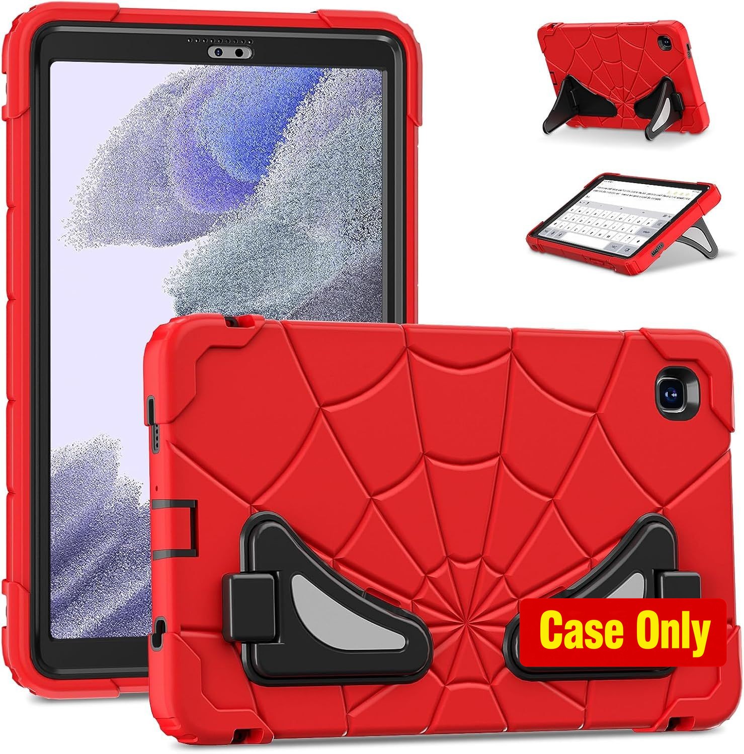 Heavy Duty Kid-Proof Case for 2021 Samsung Galaxy Tab A7 Lite 8.7" Shockproof Ar