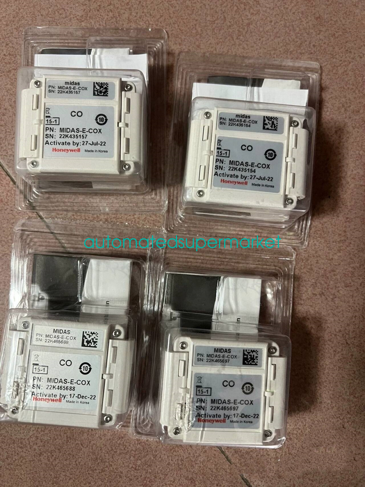 1PC NEW HONEYWELL MIDAS-E-COX Gas Detector Shipping by DHL/FedEX