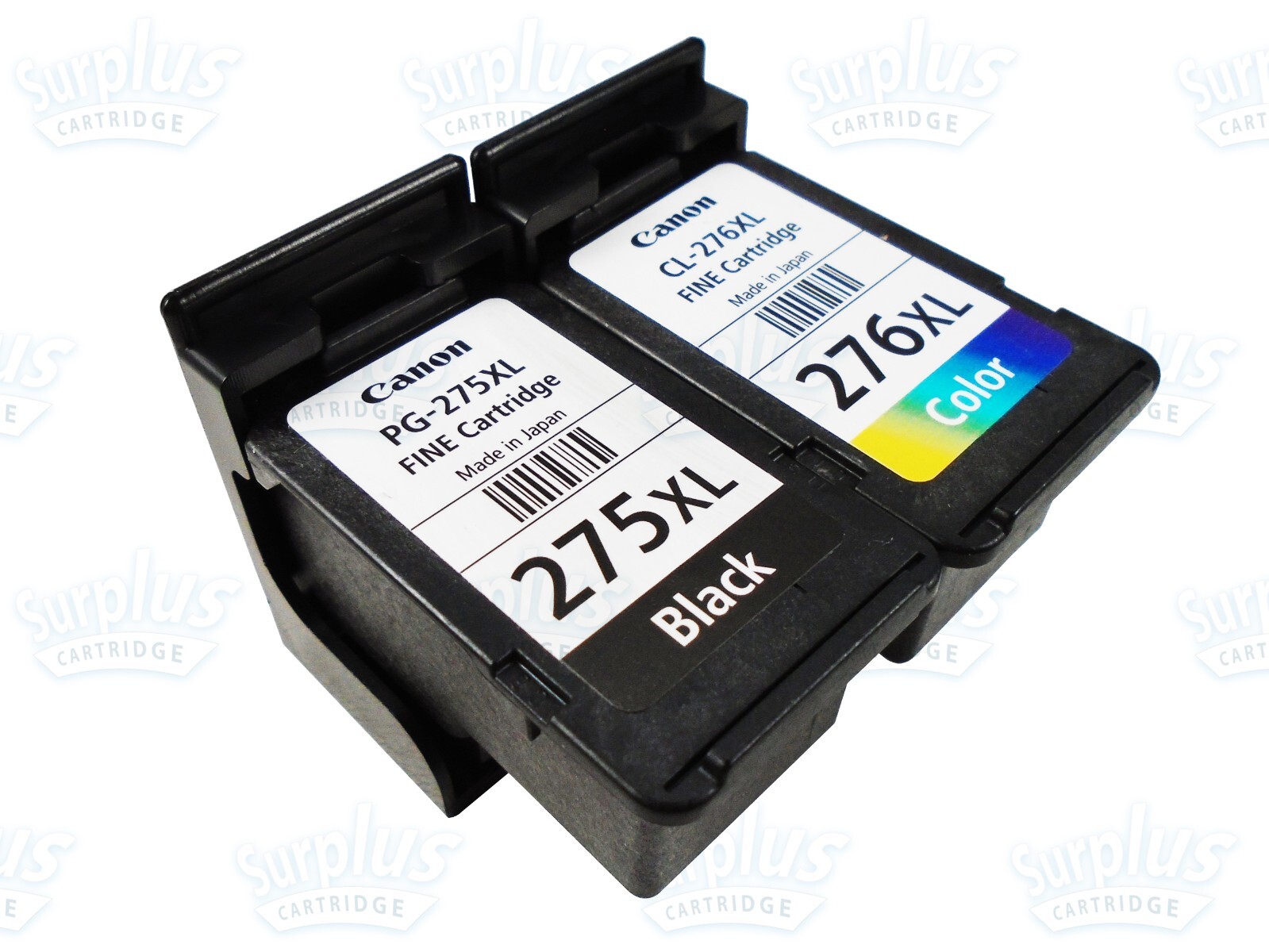 2/Pack Canon 275XL Black & 276XL Color FINE Ink Cartridges