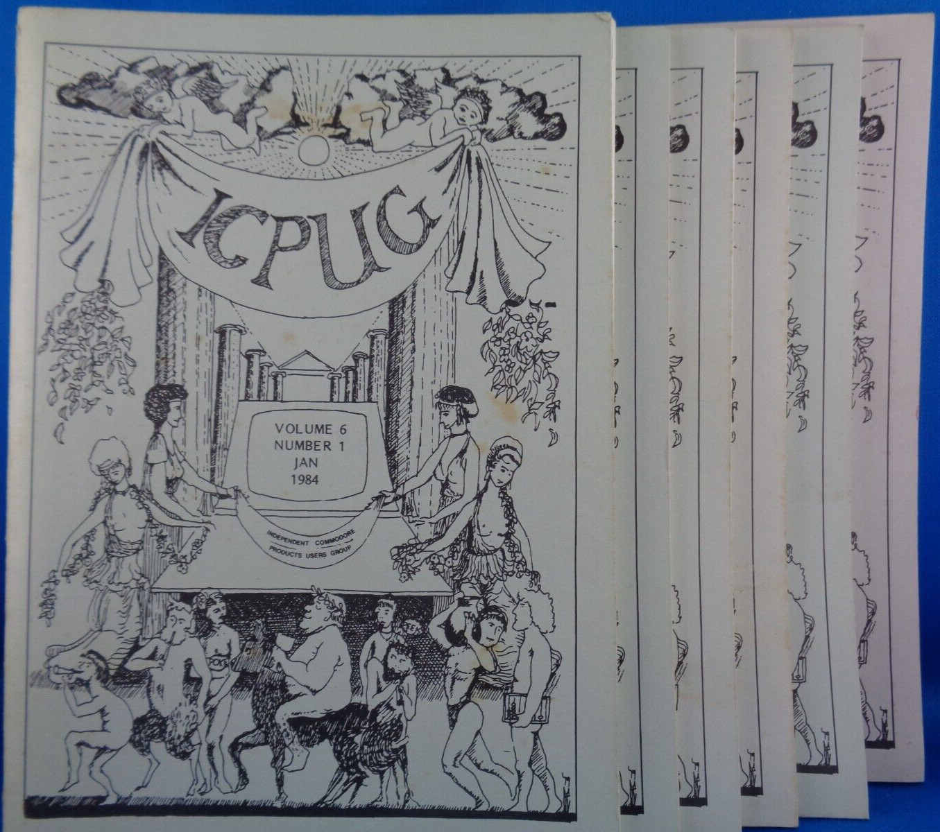 COMMODORE -- ICPUG: INDEPENDENT COMMODORE USER GROUP (VOLUME 8 / YEAR 1984)