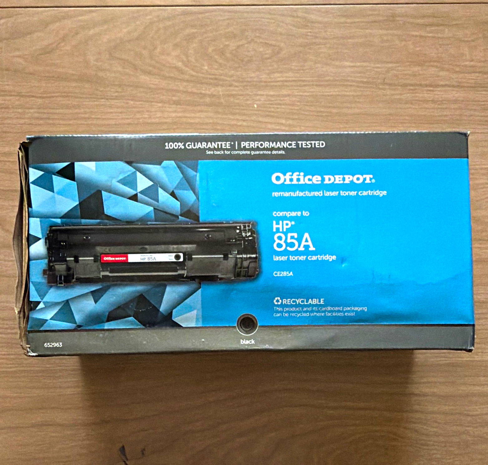 Office Depot Reman Black Laser Toner for HP 85A CE285A