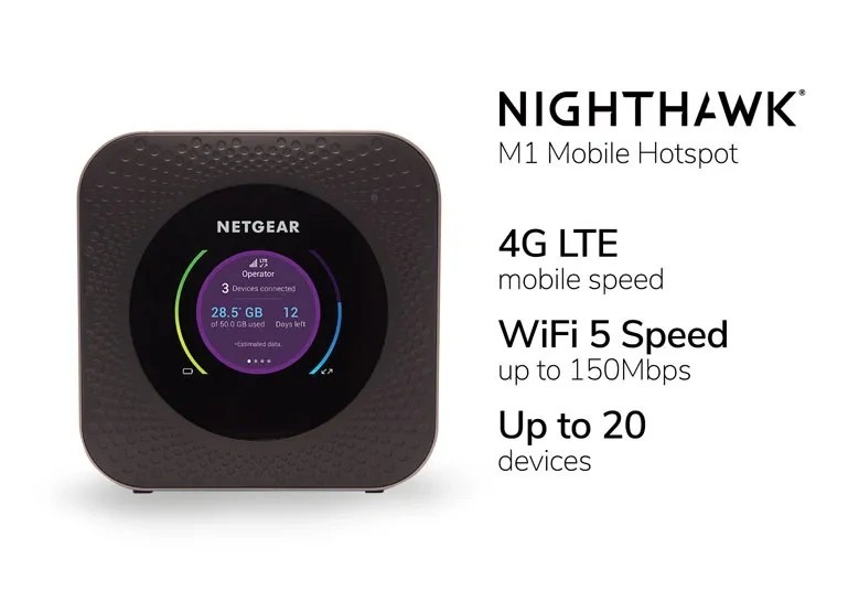 Netgear Nighthawk M1 -- 4-Year RV Internet Lifeline, Ready for Your Adventures