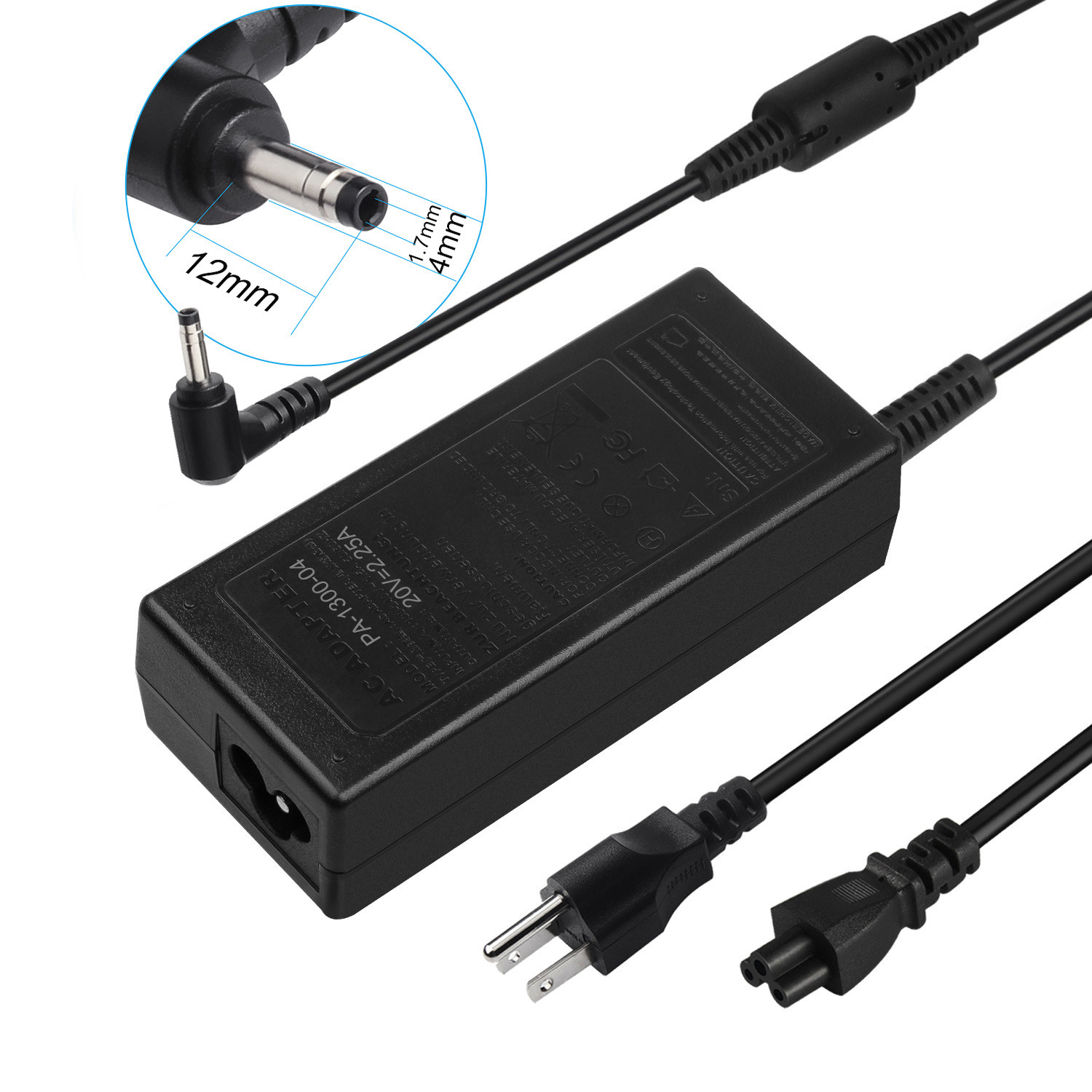 For Lenovo Ideapad Yoga 45W 20V 2.25A Charger 01FR120 5A10H43625 ADL45WCC