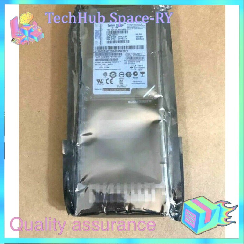 NEW IBM 00Y2505 00MJ147 00Y2431 81Y3909 900GB 10K 6G 2.5" SAS V3700 Hard Drive
