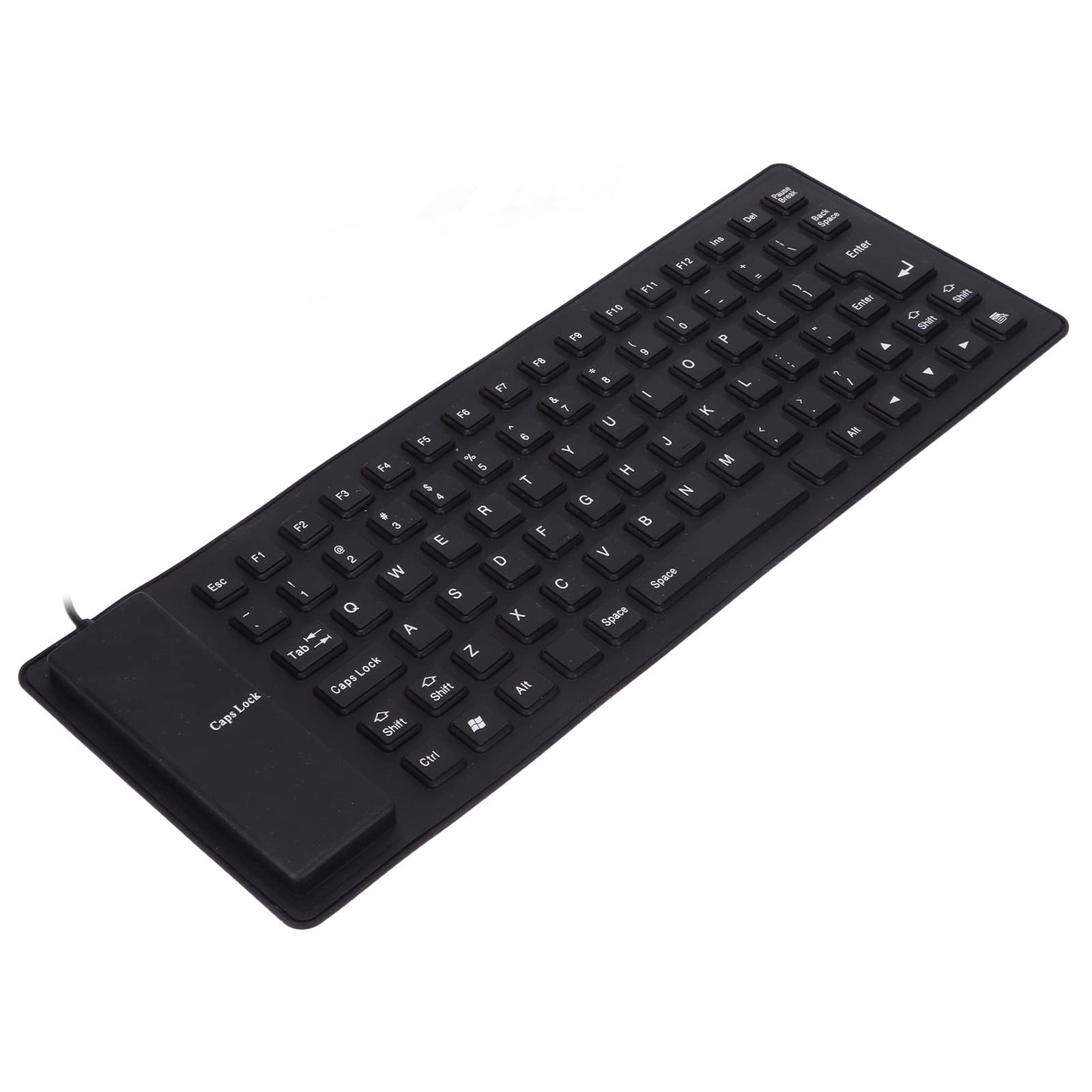 Waterproof Dustproof Silicone Keyboard Lightweight Foldable USB 85 Key
