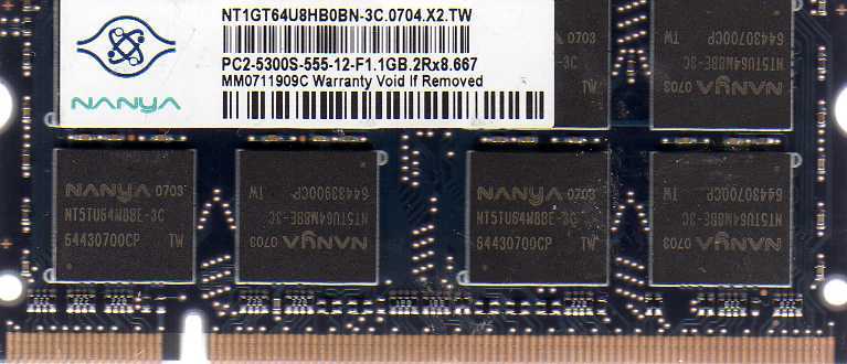 1GB Toshiba Satellite M115-S1061 M115-S1064 M115-S1071 DDR2 Laptop RAM Memory