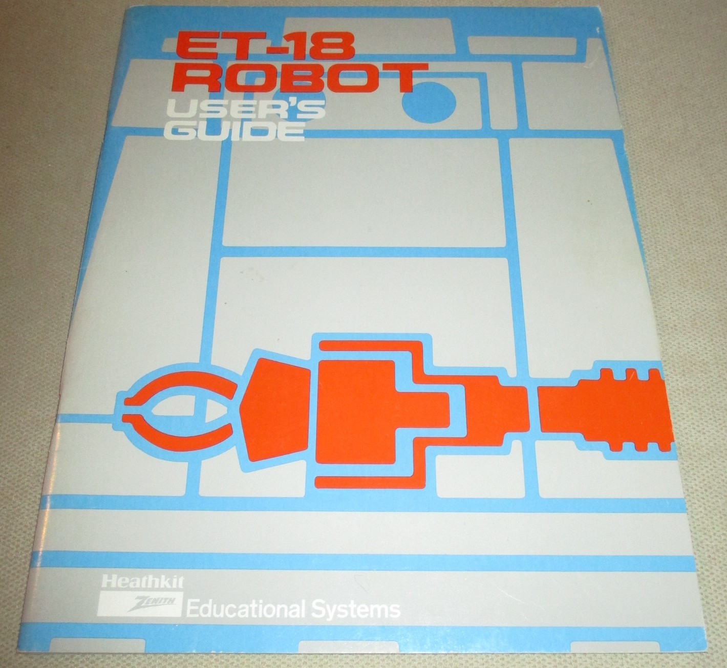Vintage Heathkit Hero Robot ET-18 Technical Manual 1983