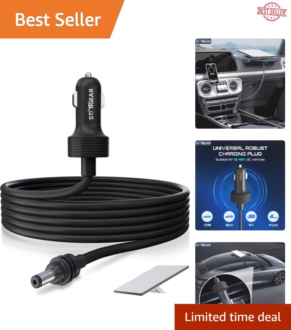 Efficient 3M Starlink Mini 12V Power Cable - Low Resistance & High Performance