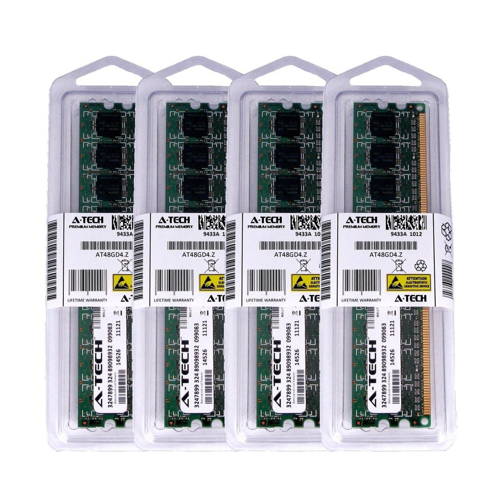 4GB KIT (4 x 1GB) for Dell XPS 200 210 400 410 420 5150C 700 710/710 H2C 710/...