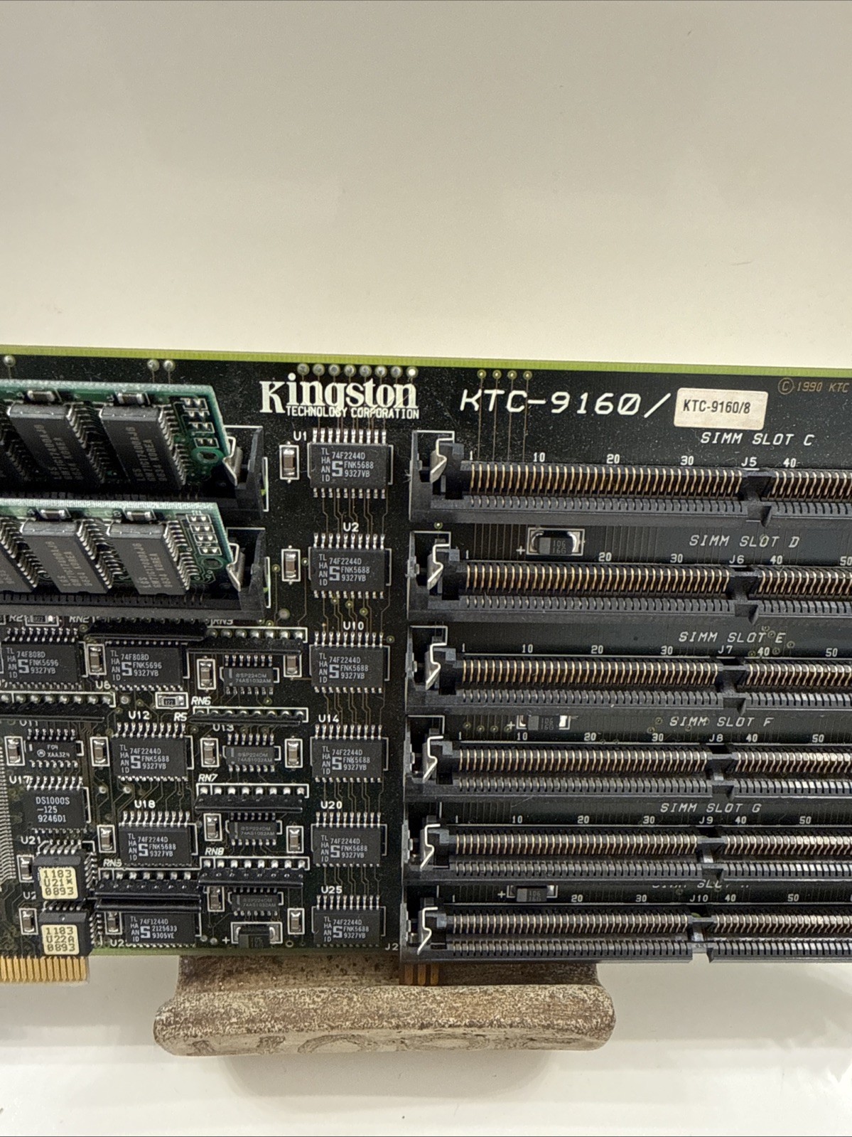 Vintage Kingston KTC-9160/8 Memory Expansion Board Compaq 129160-001 SystemPro