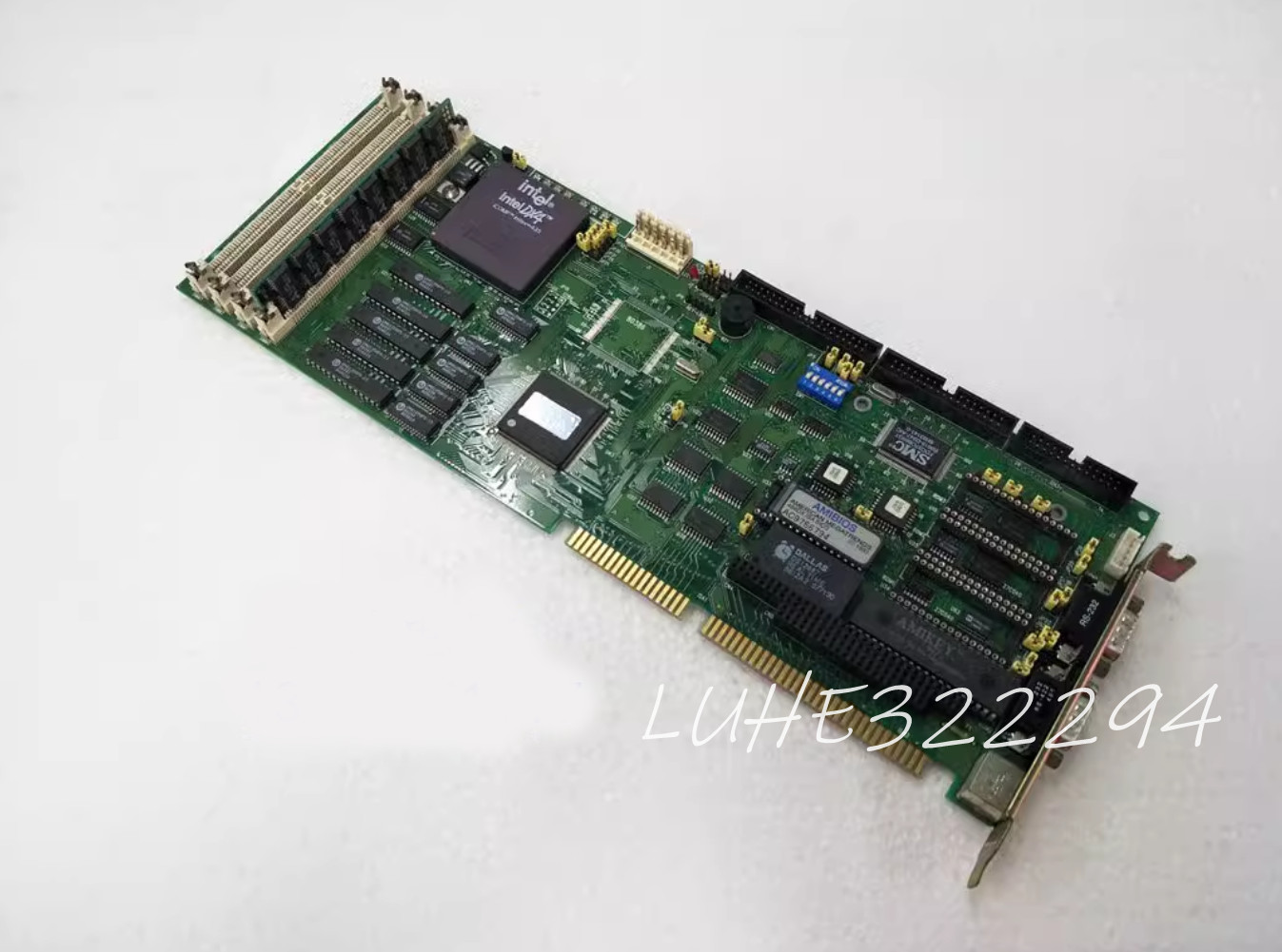 Original PCA-6147/6137 486/386 REV.B3 Advantech motherboard with CPU+RAM USED 1X