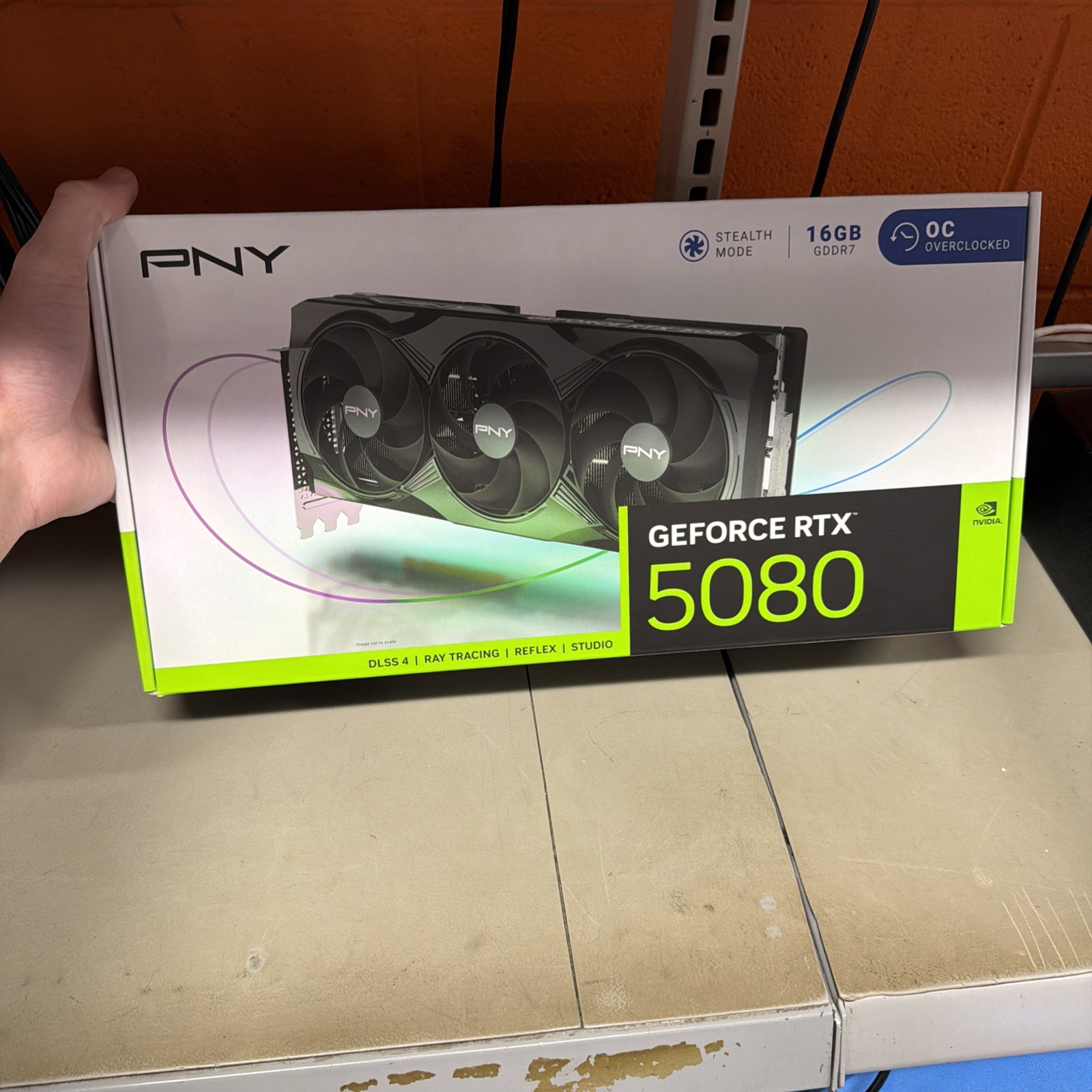 PNY GeForce RTX 5080 16GB RAM - Graphics Card - New Sealed