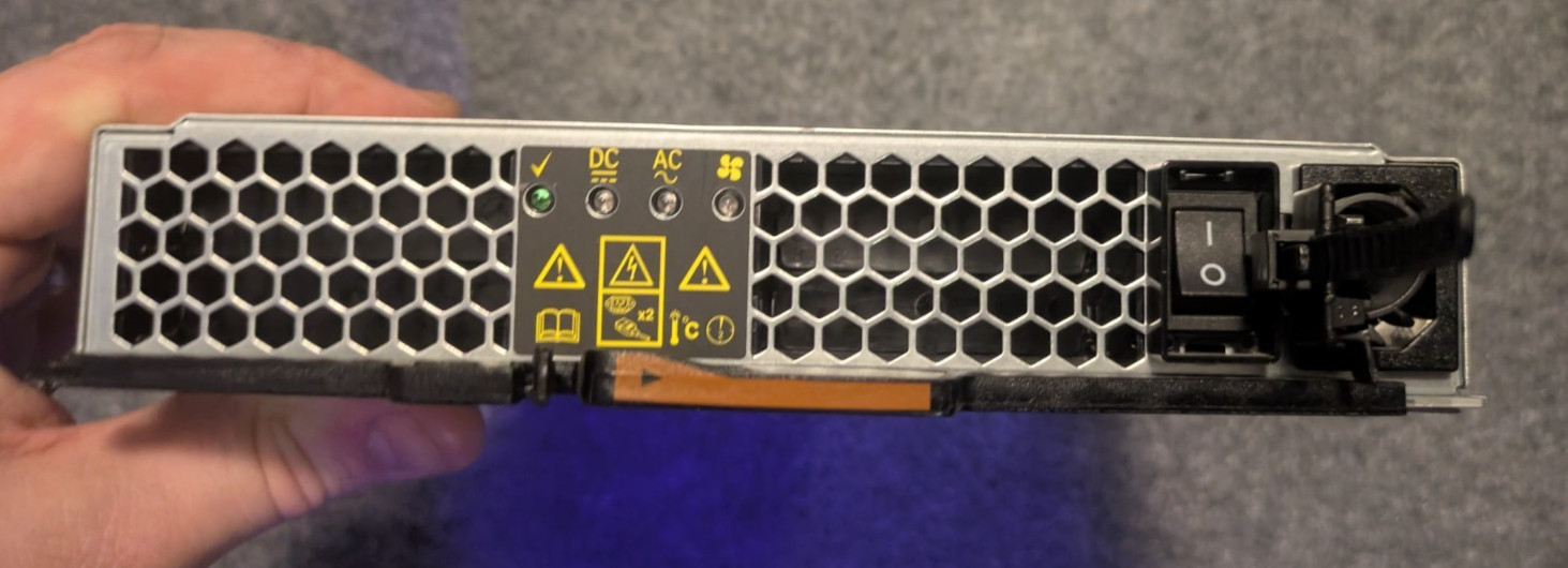 Delta Electronics NetApp TDPS-750AB A 750W Power Supply P/N: 114-00065