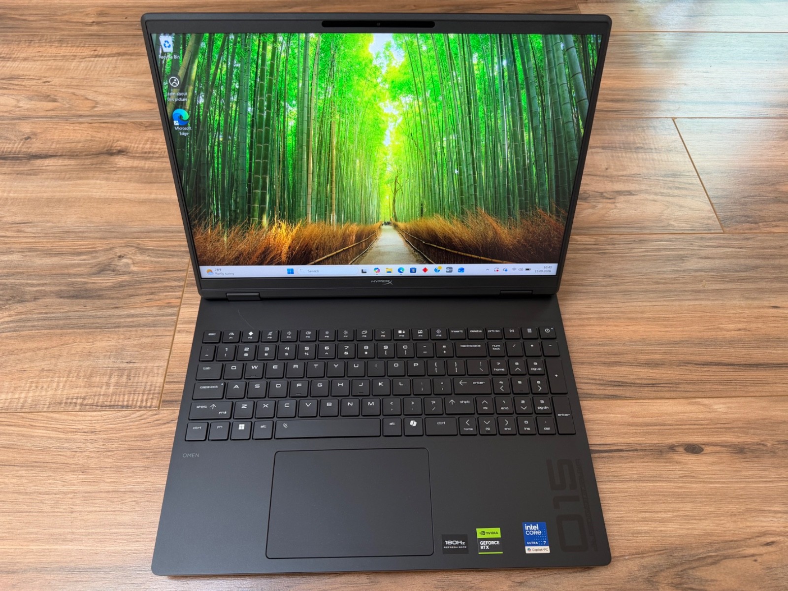 HP HyperX Omen 15 Core Ultra 7 356H 1.9GHz 24GB RAM 1TB SSD GeForce RTX 5050