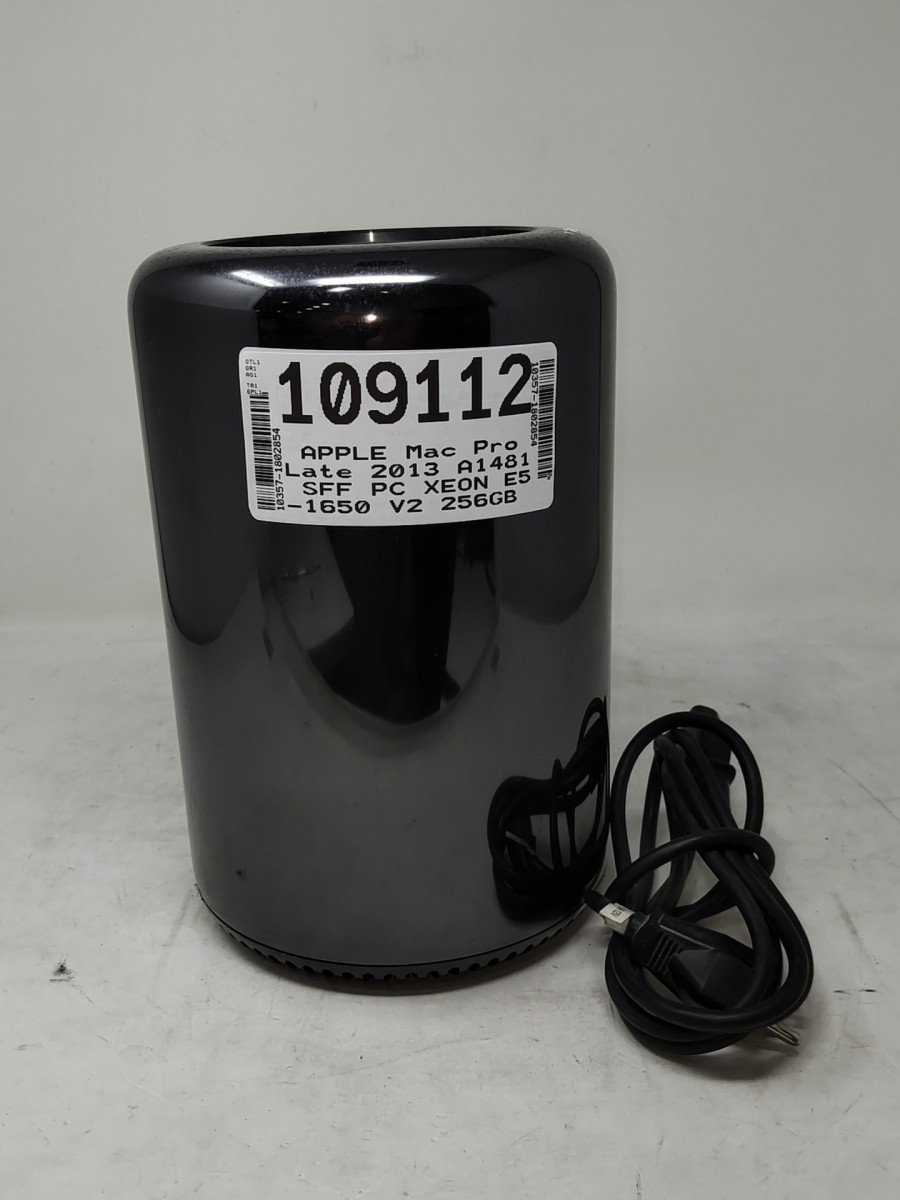 APPLE Mac Pro Late 2013 A1481 PC XEON E5-1650 V2 256GB 32GB 2xFirePro D500