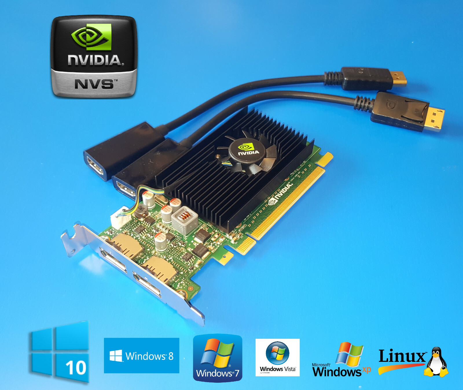 Acer Aspire AX1200 AX3950 X1300 X1700 X1420G X1430G SFF Video Card Dual HDMI