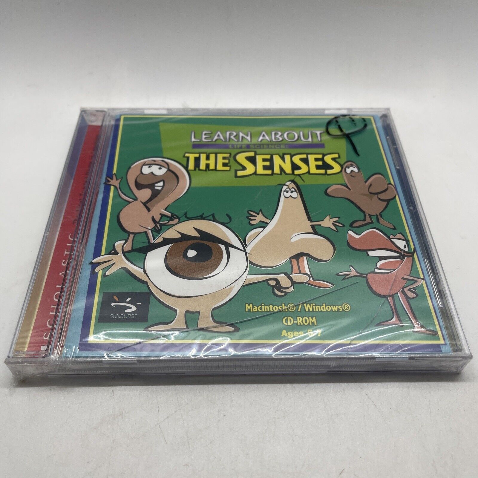 Learn About Life Science: The Senses PC MAC CD smell taste sight home schooling