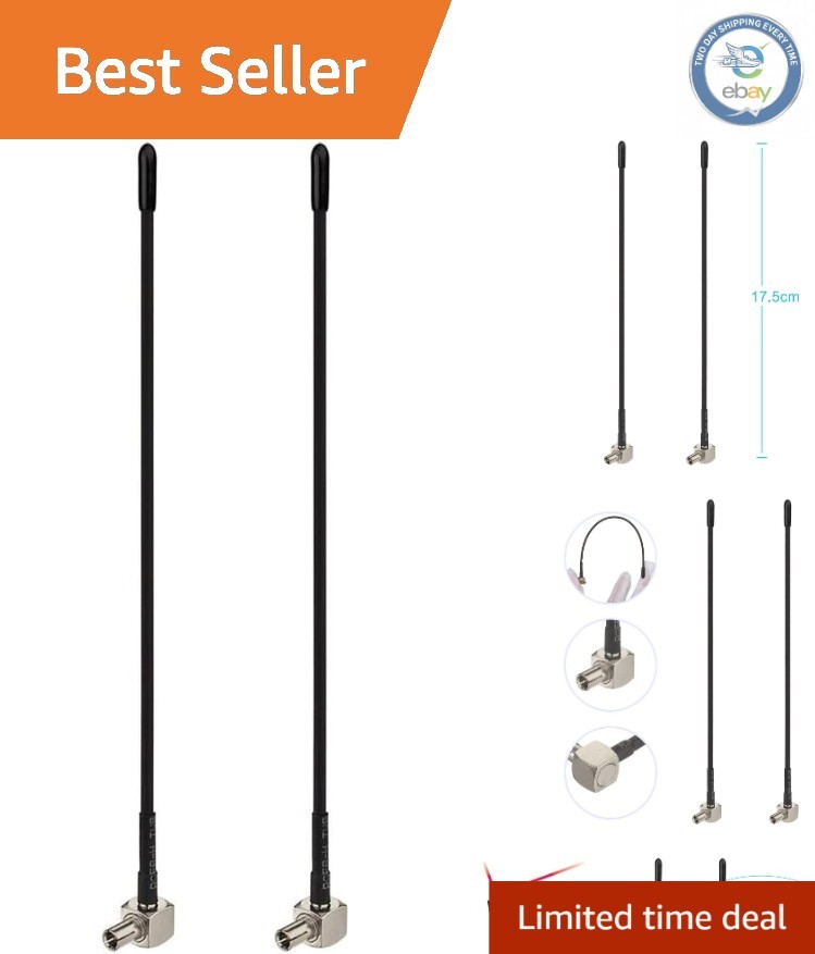 4G LTE Mini Antenna TS9 2-Pack - Boost Your Mobile Hotspot Experience