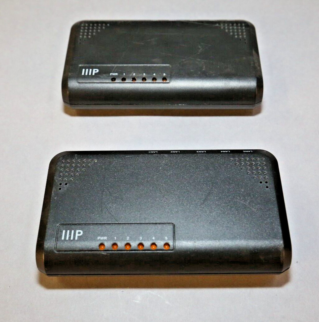 Monoprice 5-Port 10/100/1000Mbps Gigabit Ethernet Switch