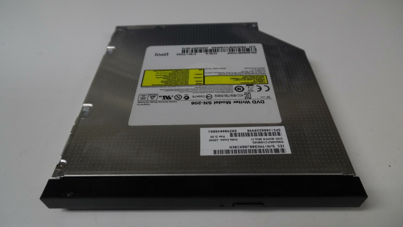 Genuine Toshiba Satellite C655-S5503 DVD±RW Optical Drive -V000220990- Tested