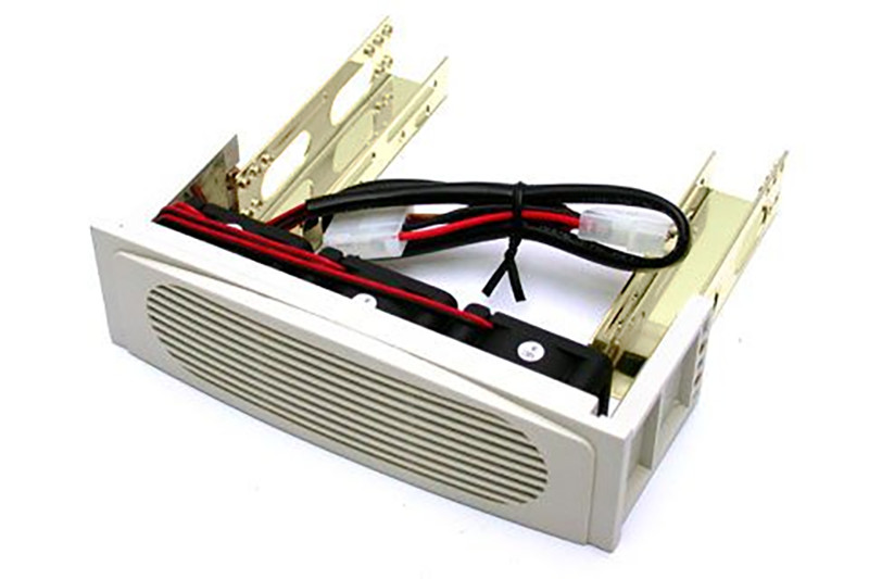 5.25" Bay Cooler for 3.5" Hard Drive 3 Fans Cooling Kit and Bracket Adapter