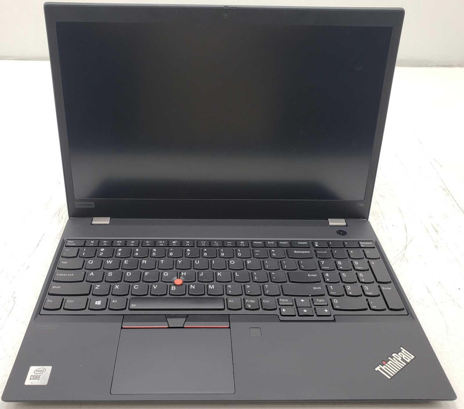 Lenovo ThinkPad T15 Gen 1 i7-10610U 16GB RAM 256GB SSD 15.6" Win 11 Pro Laptop.
