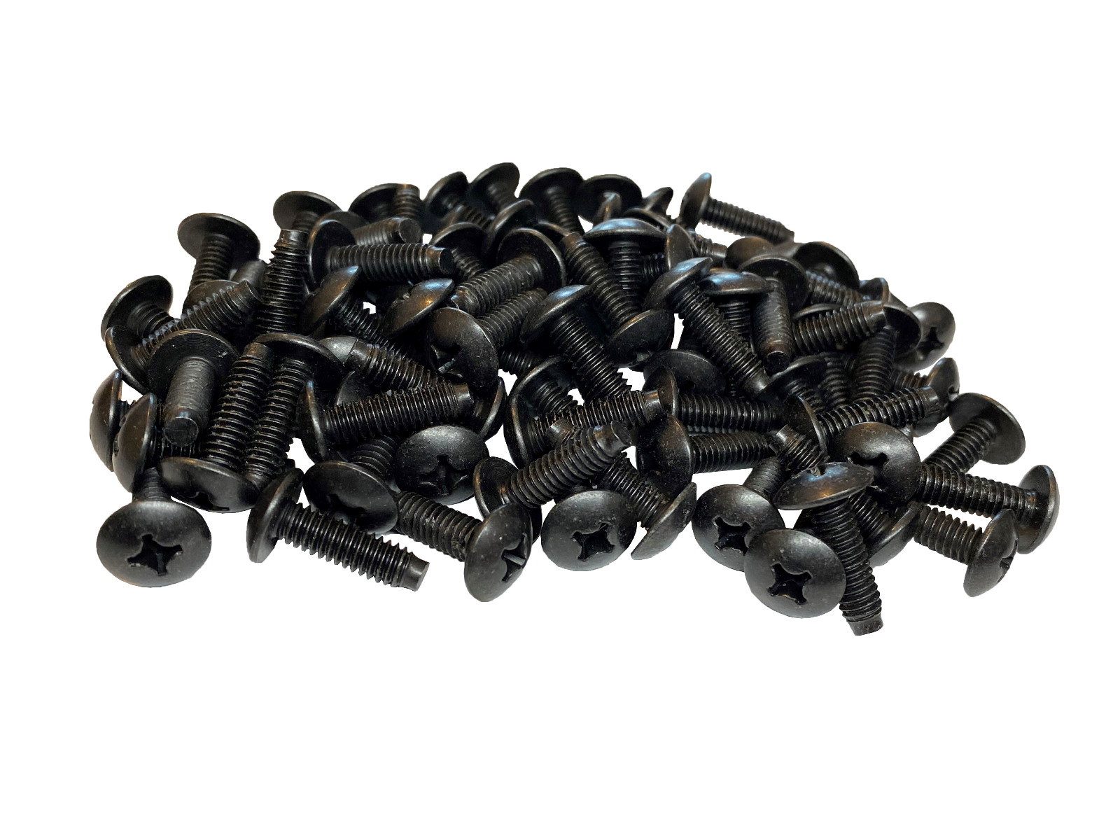 RackGold® 12-24 Rack Screws - 50 Pack RoHS Compliant USA Made G1224-SBN-T50