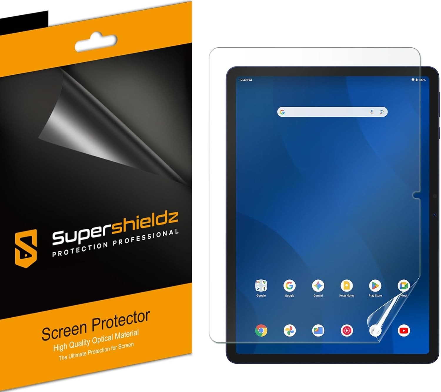 (3 Pack) Onn 11 inch Tablet Pro/Tablet/Kids Tablet Screen Protector, Clear Shiel