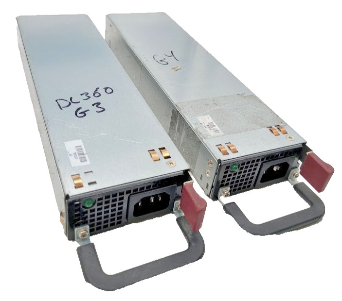 Lot of 2 HP ESP128 325W Modular Power Supply 