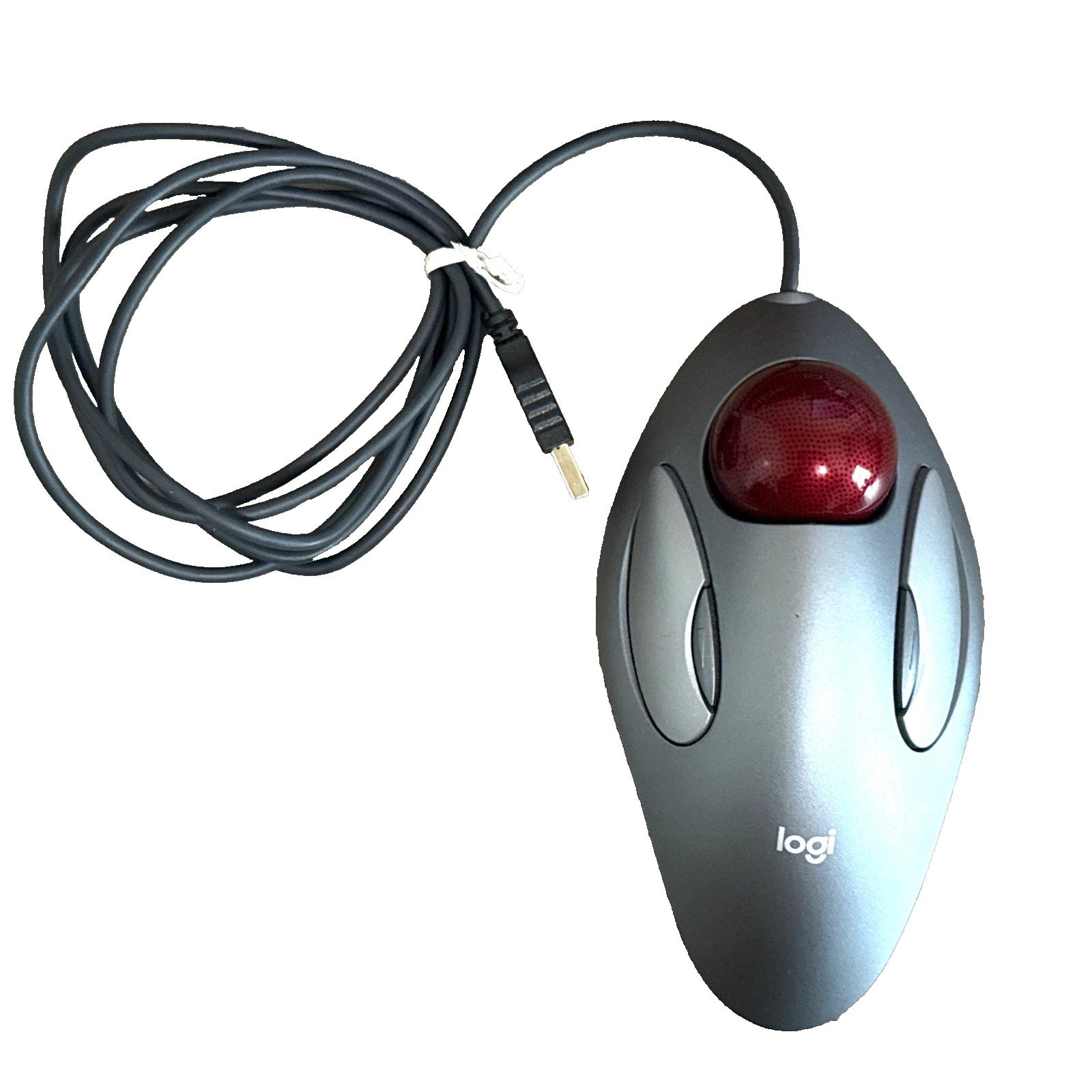 Logitech Ambidextrous Trackman Marble USB T-BC21 Mouse Trackball