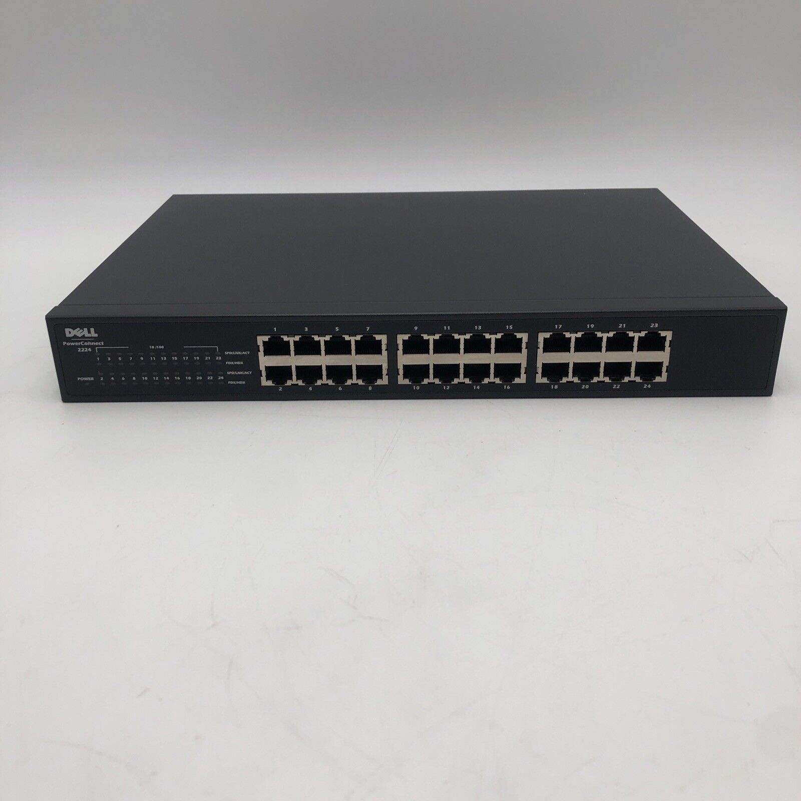 Dell PowerConnect 2224 24-Port Switch POWER TESTED READ