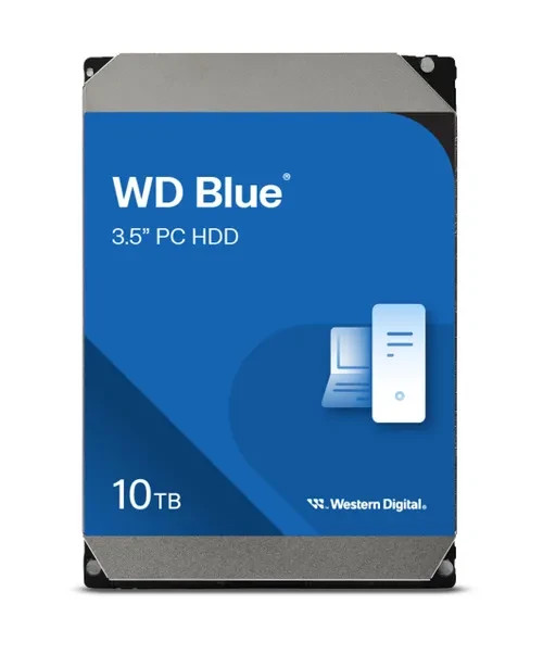 WESTERN DIGITALWD Blue 10TB 7200 RPM SATA 6.0Gb/s 3.5" Internal Hard Drive